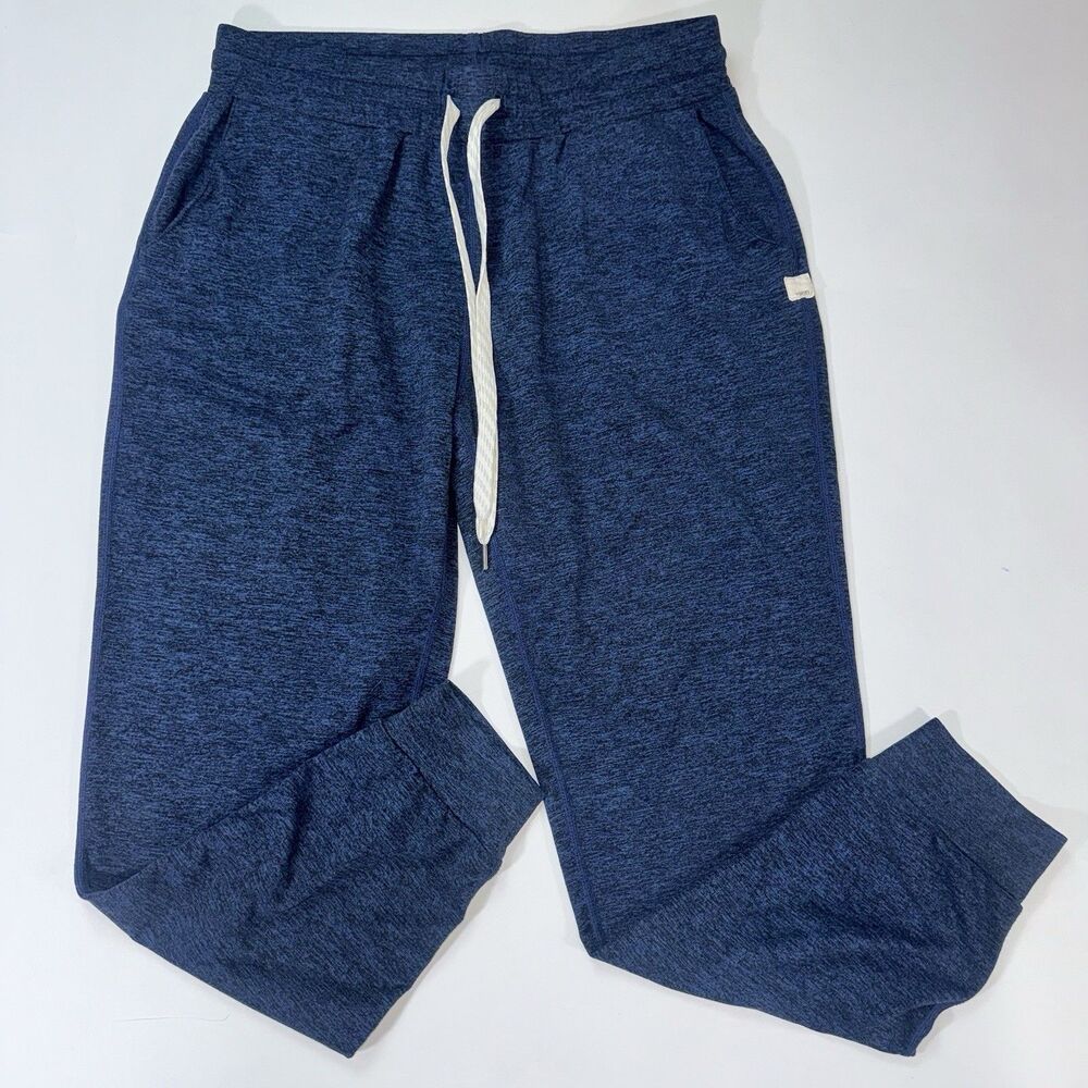 Vuori Performance Jogger Pants Womens Small Blue Moisture Wicking Workout Gym